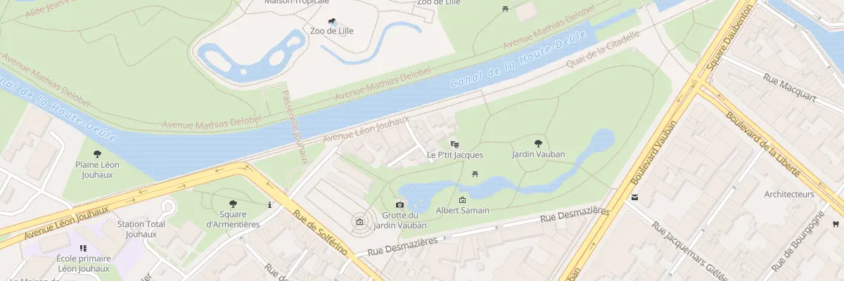 Plan du 7 Imp Scalbert à Lille
