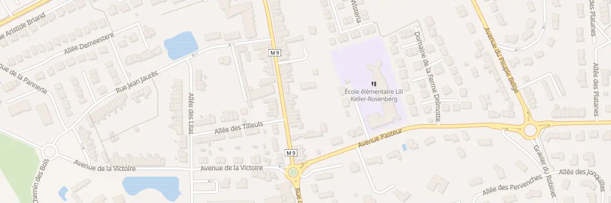 Plan du 77 Rue des Frères Hollebecque à Wervicq-Sud