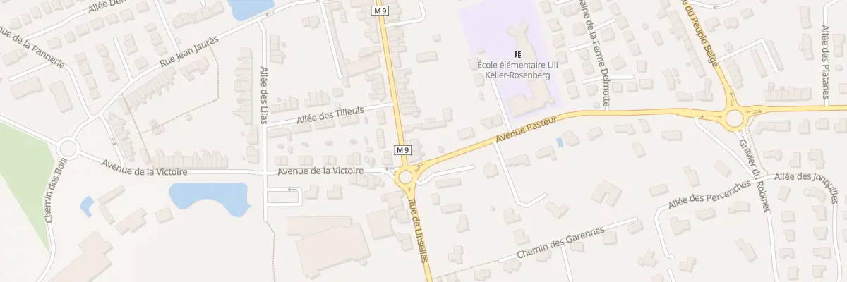 Plan du 99 Rue des Frères Hollebecque à Wervicq-Sud