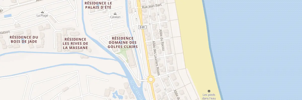 Plan du 30T All des Lauriers Roses à Argelès-sur-Mer