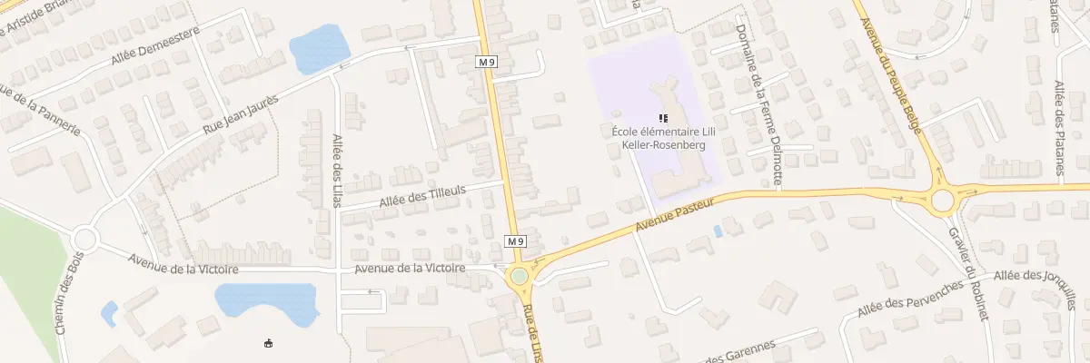 Plan du 87 Rue des Frères Hollebecque à Wervicq-Sud