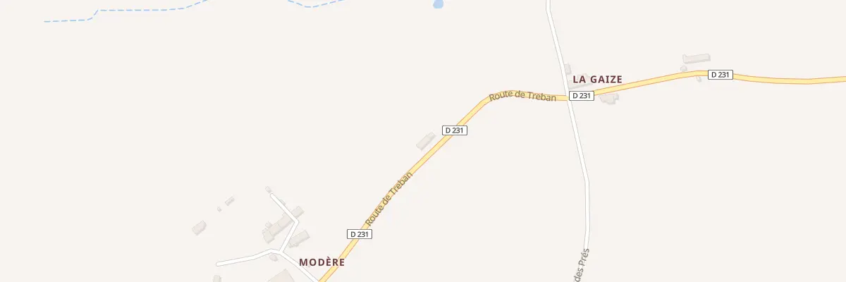Plan du 5192 Modere à Deux-Chaises