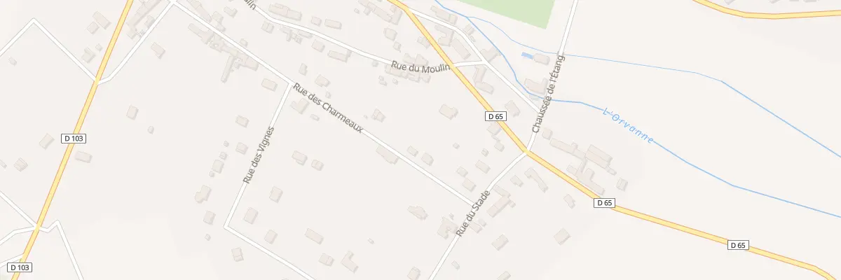 Plan du 19 Rue des Charmeaux à Vallery