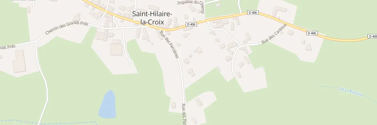 Plan du 5216 La Chanaux à Saint-Hilaire-la-Croix