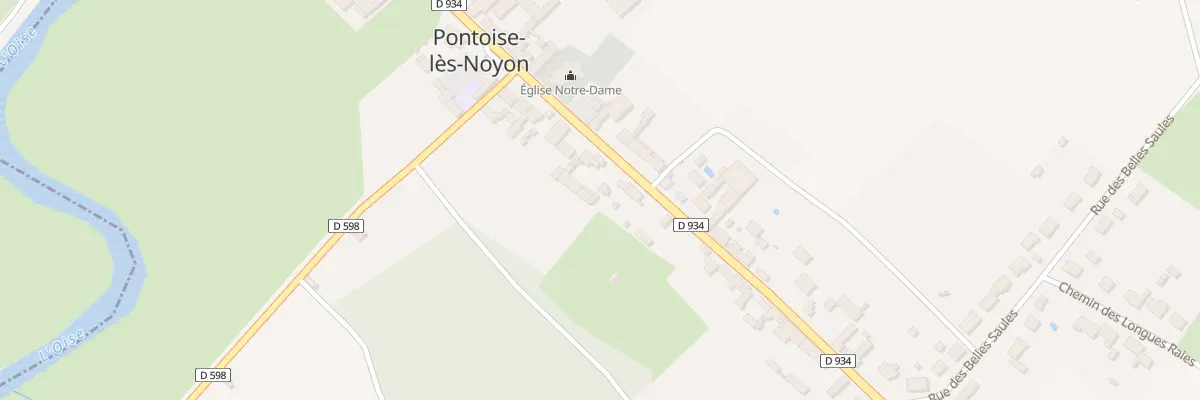 Plan du 318 Gr Grande Rue à Pontoise-lès-Noyon