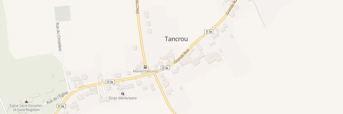 Plan du 35 Gr Grande Rue à Tancrou
