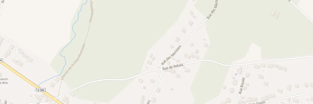 Plan du 291 Rue de Rebais à Mouroux