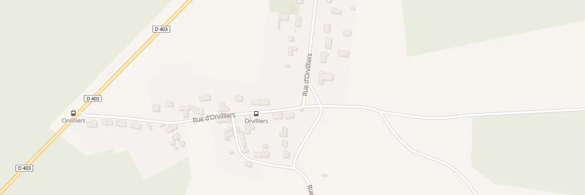 Plan du 400 Rue d’Orvilliers à Montigny-Lencoup