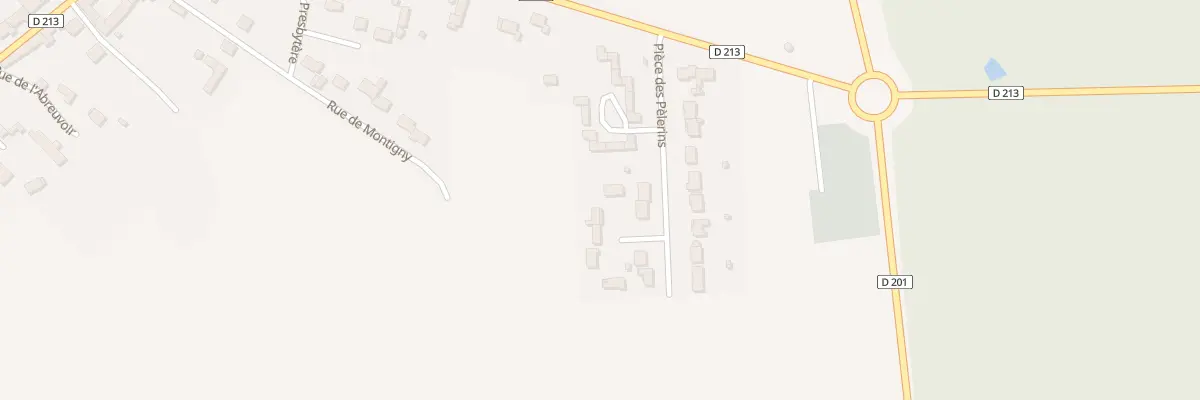 Plan du 3 Piece des Pelerins à Villeneuve-les-Bordes