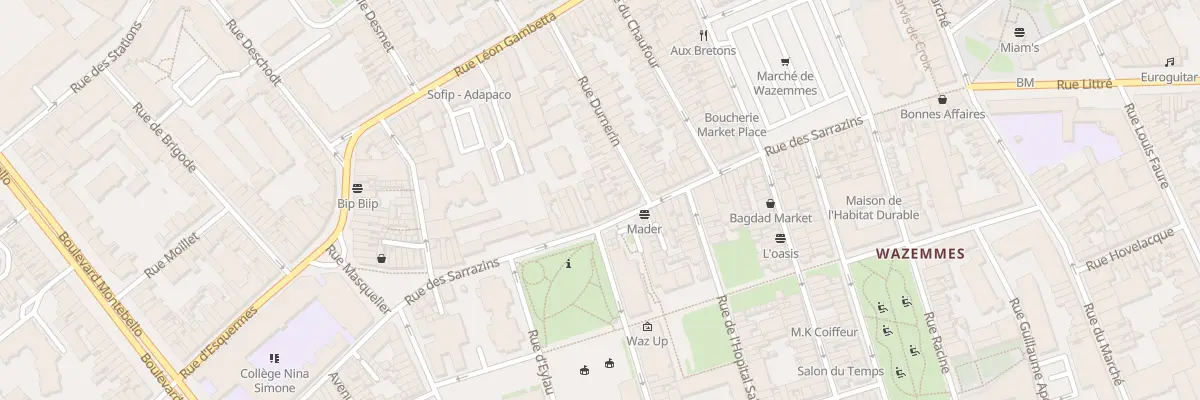 Plan du 31 Rue des Sarrazins à Lille
