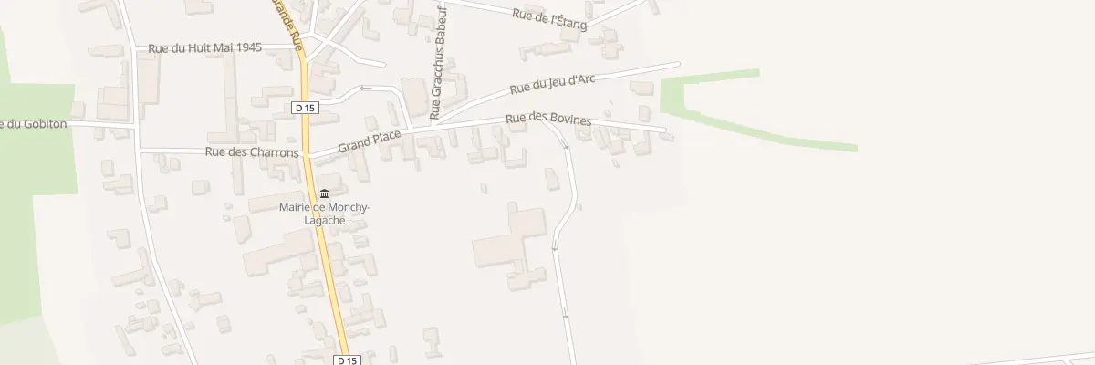 Plan du 4 Rue des écoles à Monchy-Lagache