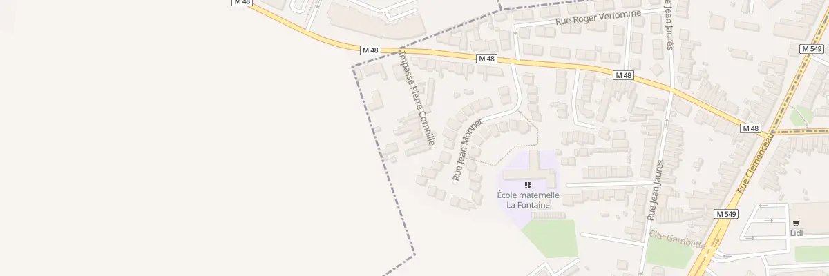 Plan du 17 Imp Pierre Corneille à Wattignies