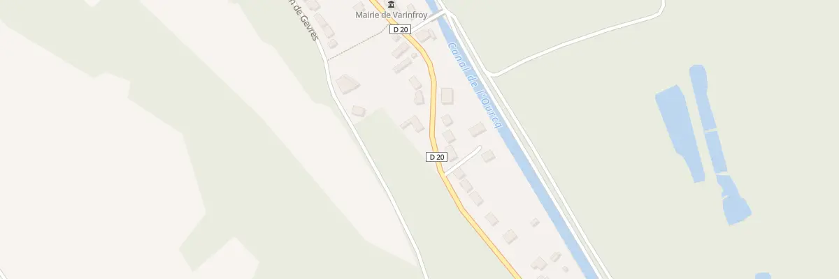 Plan du 58 Rue Principale à Varinfroy