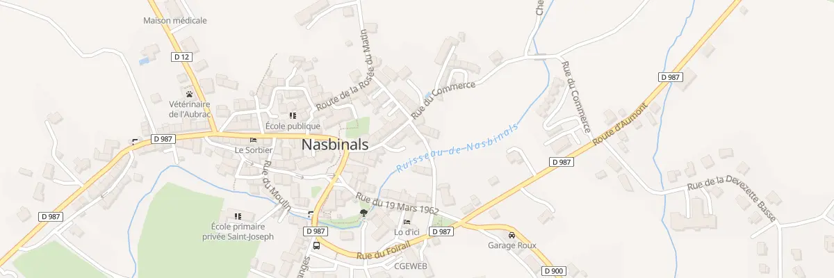 Plan du 5183 Nasbinals Village à Nasbinals