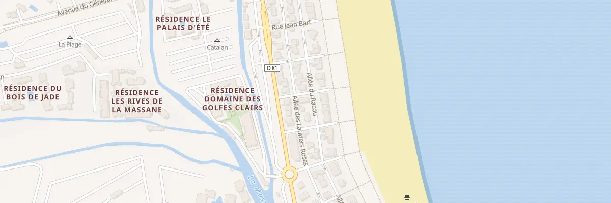 Plan du 28B All du Racou à Argelès-sur-Mer