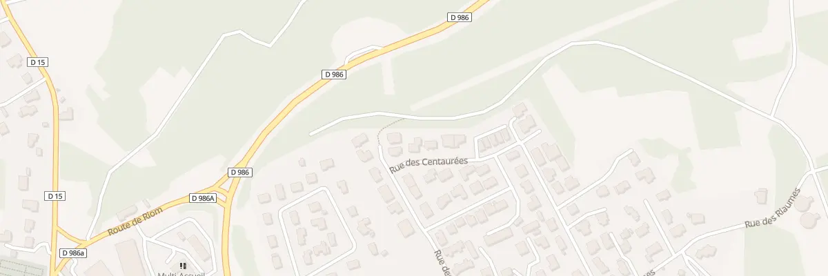Plan du 19 Rue des Centaurées à Volvic