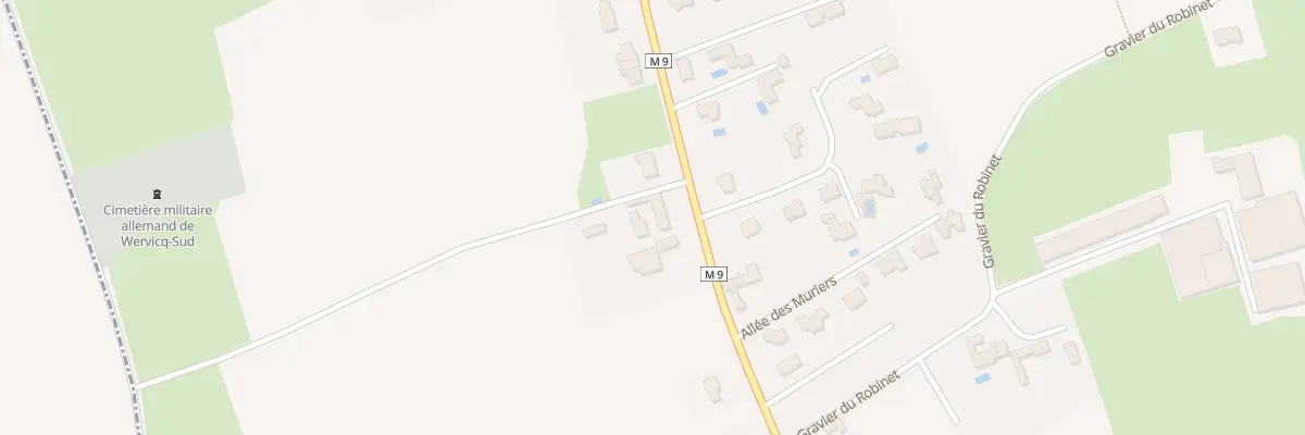 Plan du 85 Rue de Linselles à Wervicq-Sud