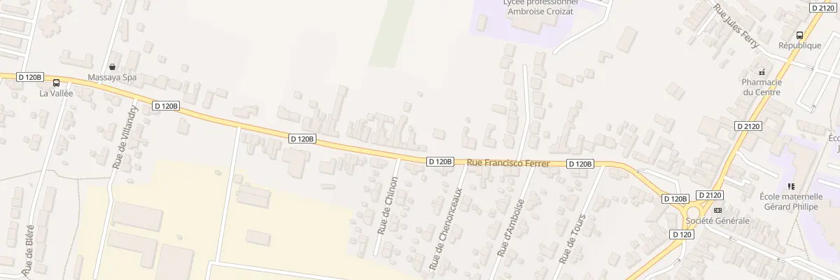 Plan du 58 Rue Francisco Ferrer à Auby
