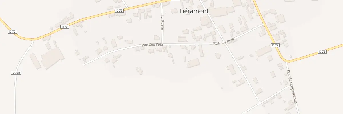 Plan du 8 Rue des Prés à Liéramont