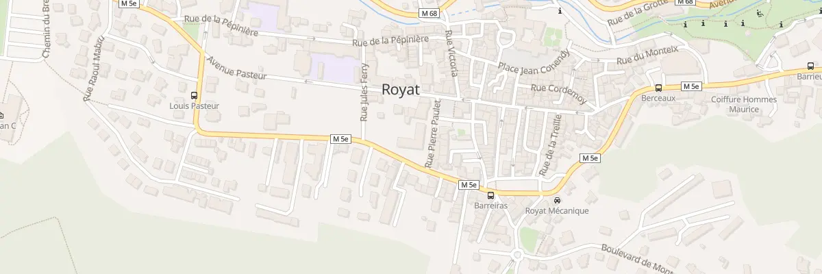Plan du 6 Rue Pierre Paulet à Royat