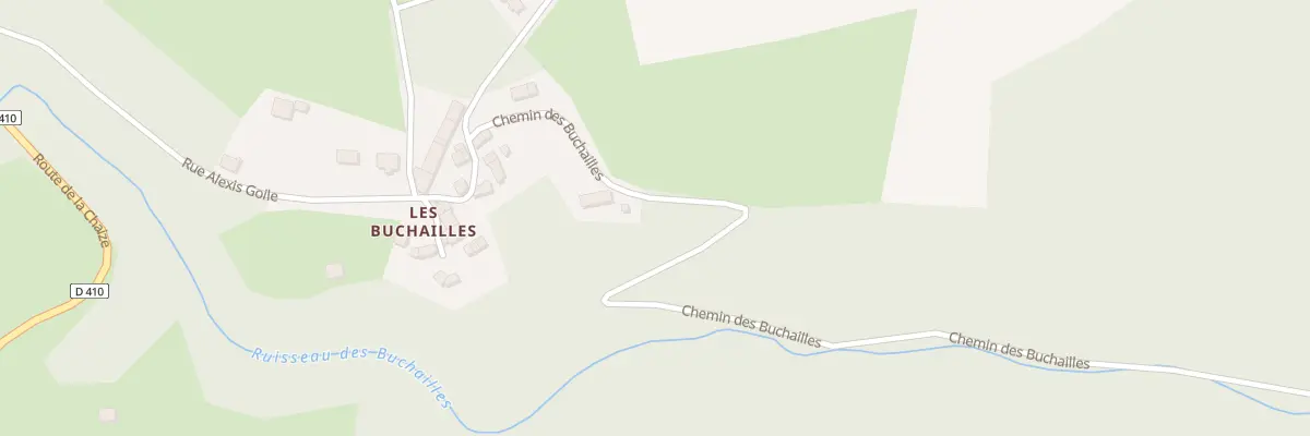 Plan du 9008 Les Buchailles à Teilhède