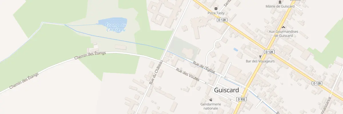 Plan du 167 Rue du Château à Guiscard
