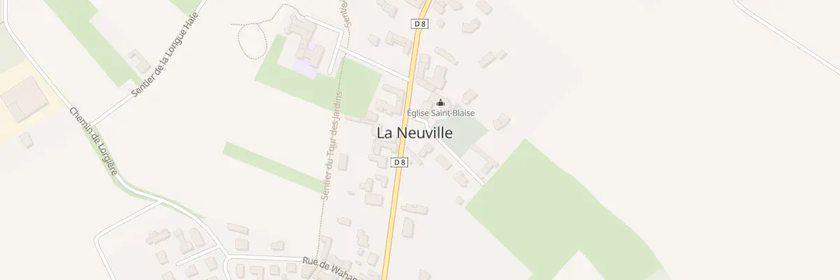 Plan du 58 Rue du Général de Gaulle à La Neuville