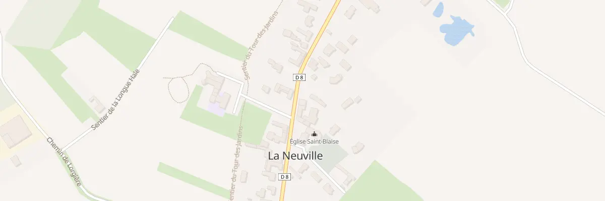 Plan du 46A Rue du Général de Gaulle à La Neuville
