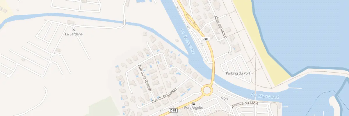 Plan du 12 Rue des Trois Mats à Argelès-sur-Mer