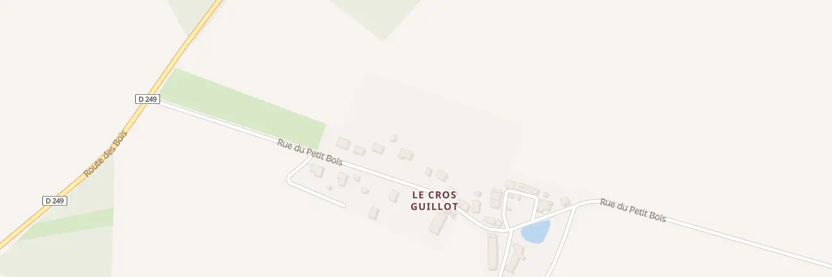 Plan du 10 Rue du Petit Bois à Varennes-lès-Narcy