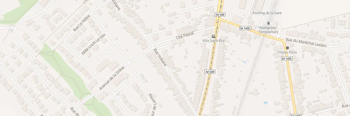 Plan du 22 Rue Voltaire à Wattignies