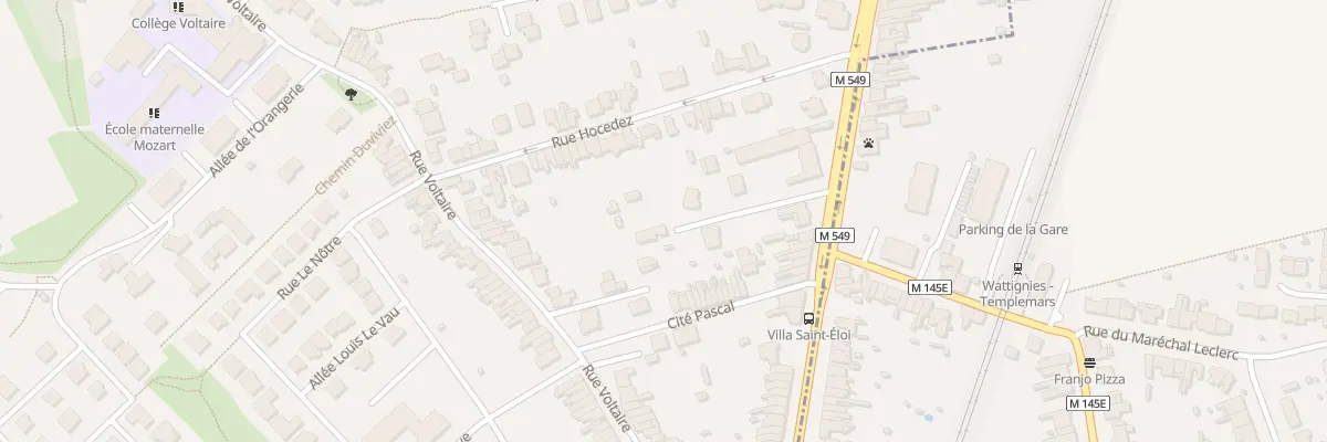 Plan du 158 Rue du Général De Gaulle à Wattignies