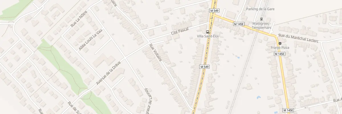 Plan du 18 Rue Voltaire à Wattignies