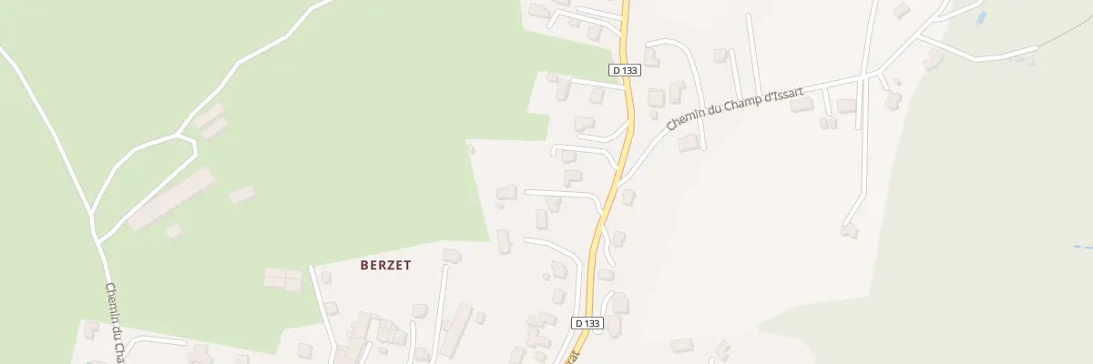 Plan du 11 Rte de Ceyrat Vge Berzet à Saint-Genès-Champanelle