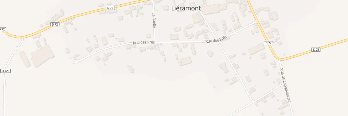 Plan du 6 Rue des Prés à Liéramont