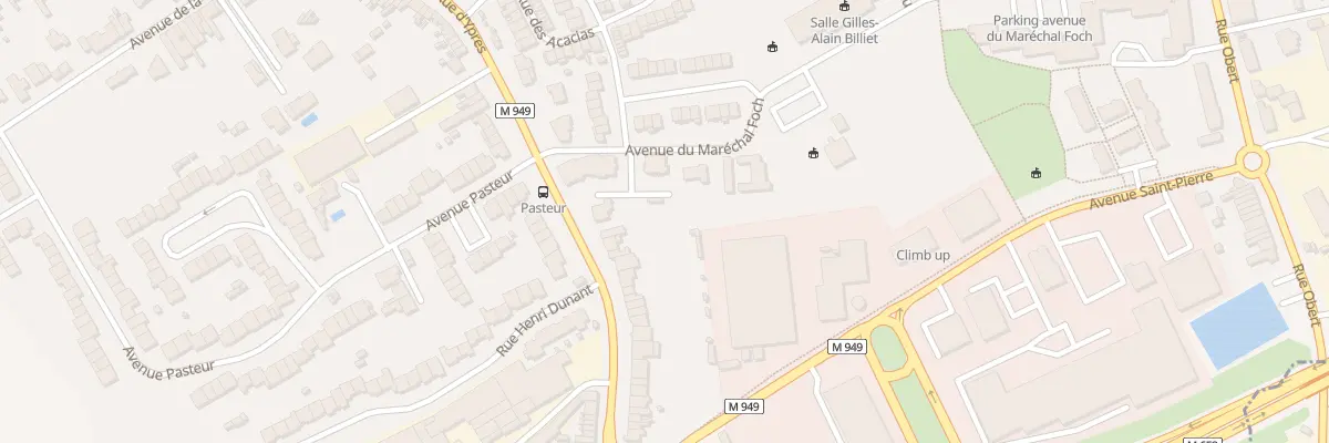Plan du 586 Rue d’Ypres à Wambrechies