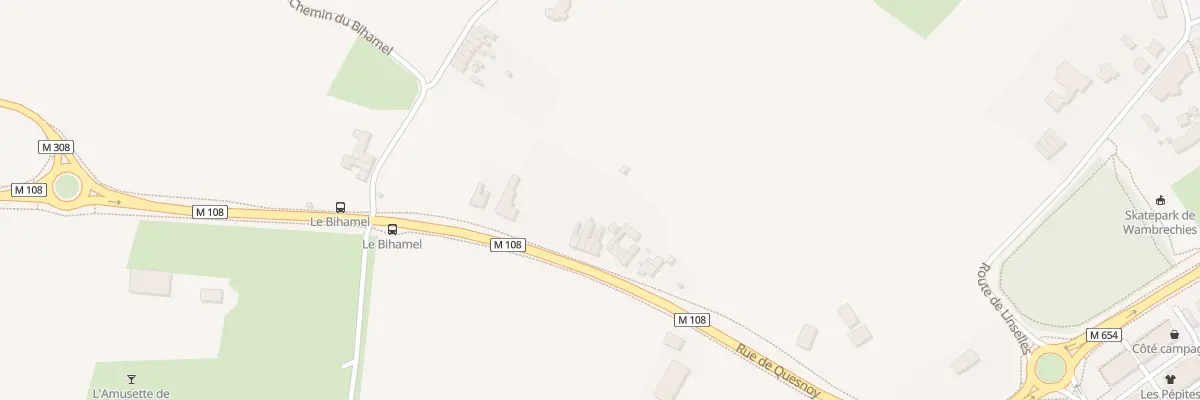 Plan du 172 Rue de Quesnoy à Wambrechies