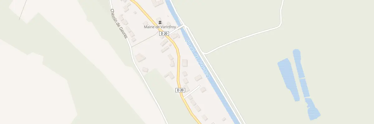 Plan du 39 Rue Principale à Varinfroy