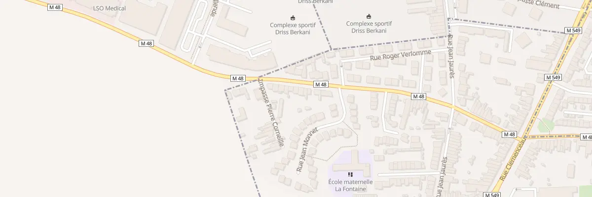 Plan du 59 Rue Philippe De Girard à Wattignies