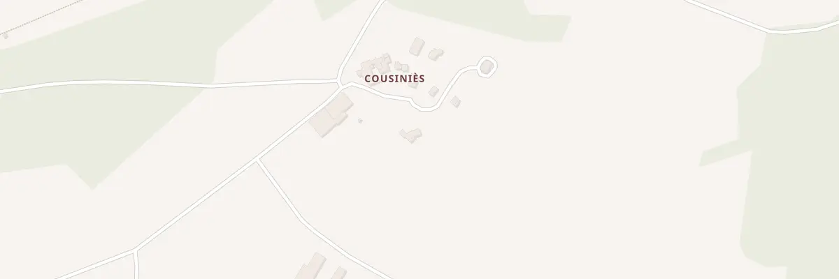 Plan du 5482 Cousinies à Verrières