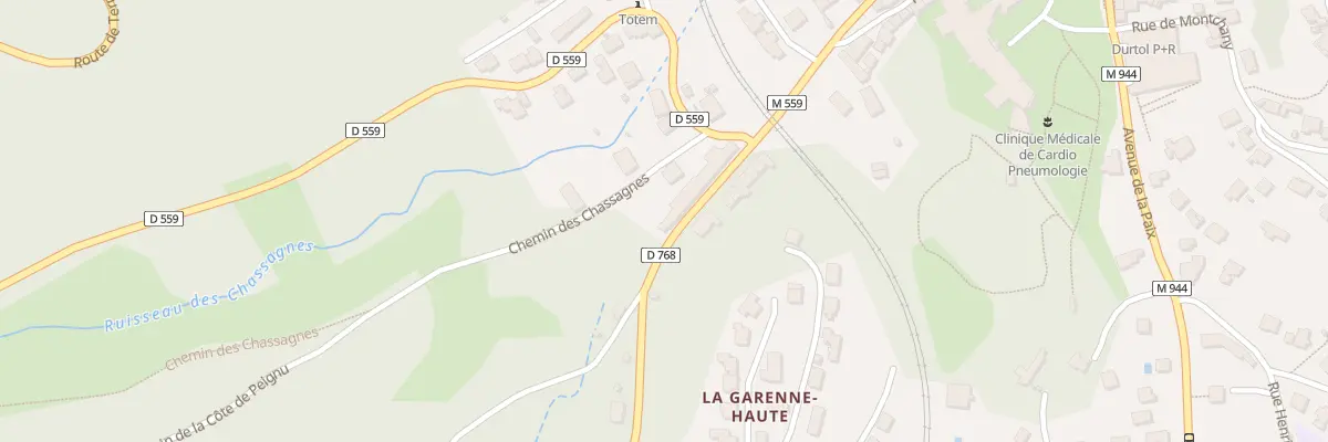 Plan du 8 Rte de Champiot à Durtol