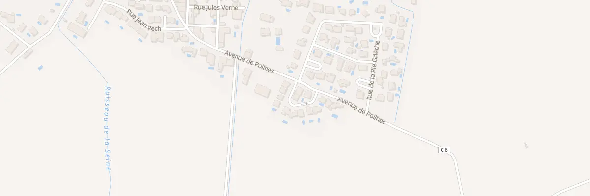 Plan du 3 Rue des Clairs à Capestang