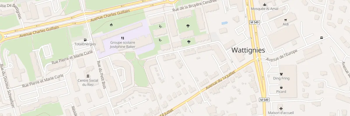 Plan du 2 Rue du Laurier Blanc à Wattignies