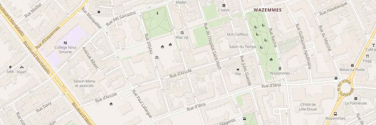 Plan du 19 Rue d’Arcole à Lille