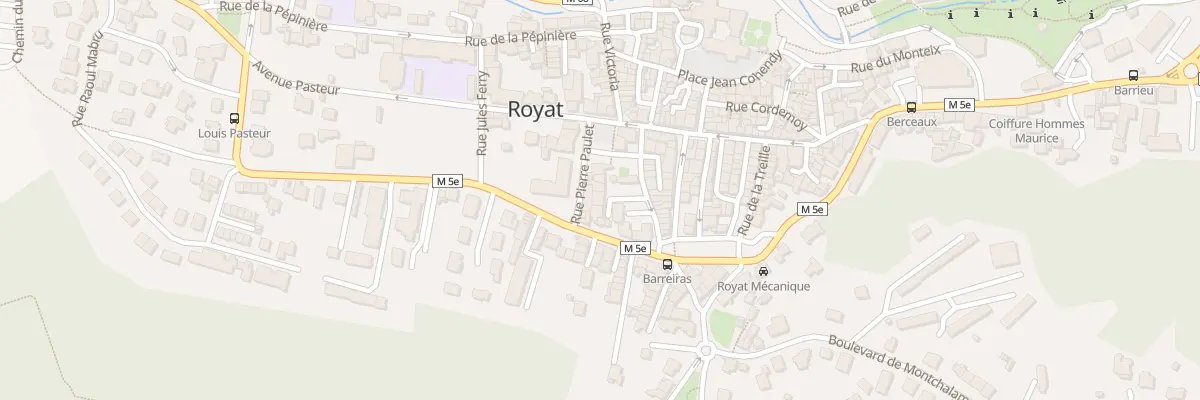 Plan du 12 Imp Tamisier à Royat