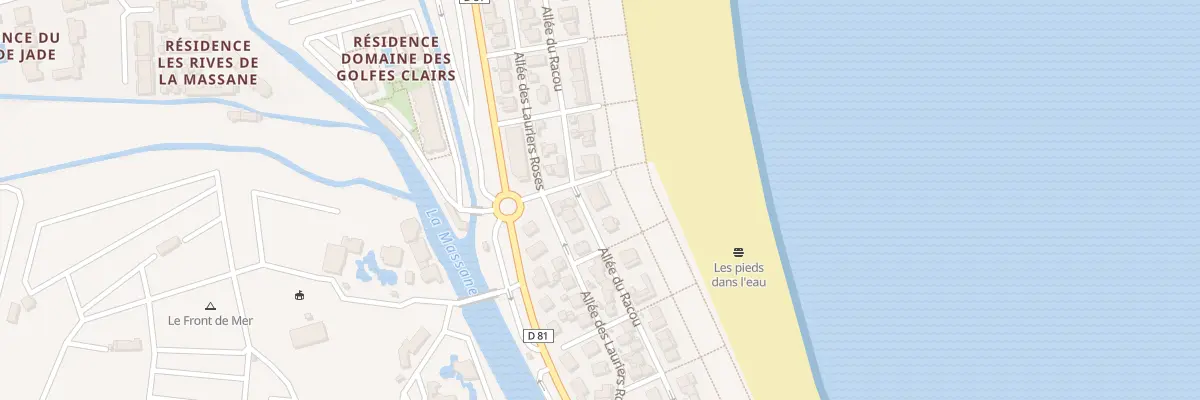 Plan du 43 All du Racou à Argelès-sur-Mer