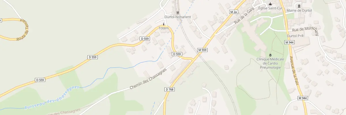 Plan du 47 Rue de la Gare à Durtol