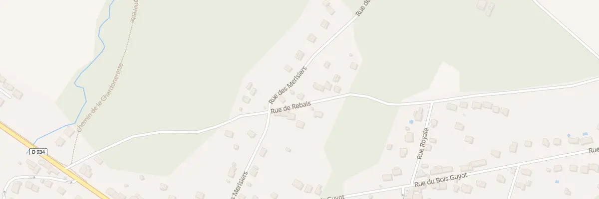 Plan du 375 Rue de Rebais à Mouroux