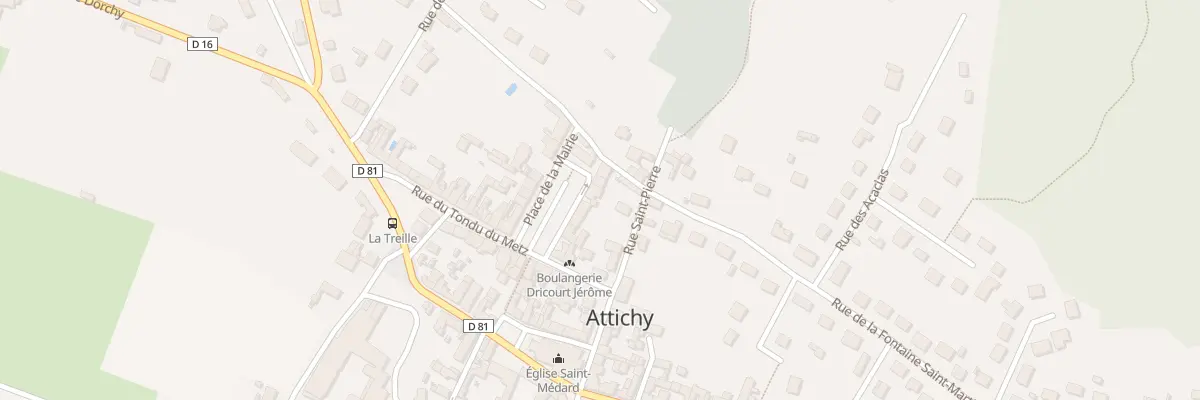 Plan du 5 Pl de la Mairie à Attichy