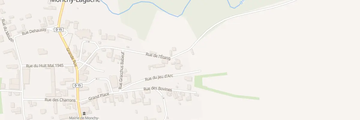 Plan du 10 Rue de l’Etang à Monchy-Lagache